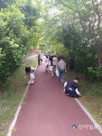대전서부교육지원청·대전하기초교 쓰담 릴레이 행사 개최