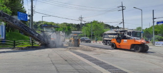 동해시, 내달말까지 도로 인프라 개선 박차