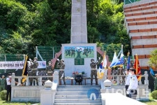 태백중 학도병 화백회, 제71회 태백중학교 전몰학도병 추모제 거행