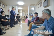 이병선 속초시장, 경로당 20개소 방문해 현장 소통