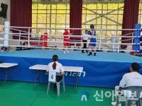 서산시, 도민체전 중등부 복싱 경기