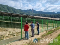 홍천군의회, 서면 팔봉리 등 민원 현장 방문