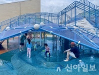 선샤인 밀양 테마파크 내 ‘네이처에코리움 물놀이장’ 어린이들에게 인기