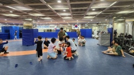 중구 여자레슬링팀에게 직접 배우는 레슬링의 진수