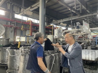 수도권대기환경청장, 시화산단 염색사업장 효창티앤티 현장방문