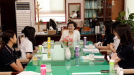 서운고등학교 학생들, 계양구의회에 정책 제안서 전달