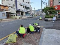 진해 웅동1동, 제초 작업 주민참여단 운영