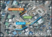 춘천시청 주변 시청길 및 옥천길 일대 노상주차장 조성