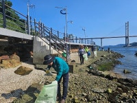 성산구, 삼귀 해안변 해양쓰레기 정화 활동 펼쳐
