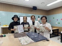 서연이음터 마을동아리, 화성시동탄아르딤복지관에 제작 물품 기부