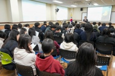 서흥원 양구군수, 석천·양구중학교 방문해 학생들과 소통