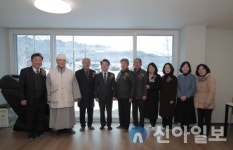 육동한 춘천시장, 신동면 증3리 마을쉼터 개소식 참석