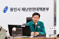 이상일 경기 용인시장, 제설에 총력…공직자 모두가 노력하자