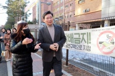 이상일 용인시장, 교육과 통학 환경 개선 현장 확인 