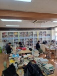 부여교육지원청 학교지원센터, 폐교 예정 학교도서관 도서 정리 지원