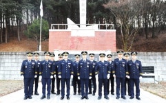 문경署, 을사년 신년맞이 경찰전공비 참배