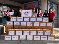 중앙일렉파워, 남원시 죽항동에 라면 40상자 기부