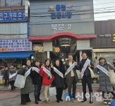 김진태 도지사, 홍천시장 방문…안전점검 및 장보기 소비촉진 행사