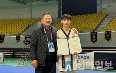 강화 태권브이 배준서, 7년 연속 국가대표 발탁