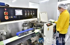 인제군장애인보호작업장, 물티슈 제조사업 시작…일자리 확대