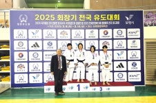 상주용운중 유도부, 회장기전국유도대회 금메달·동메달 획득