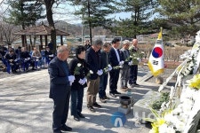 홍천북방면, 제42회 5 의사 추모식 개최