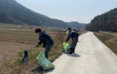 진주시 지수면, 봄맞이 대청소 실시