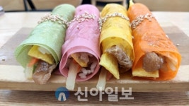 [강동완의 탐방] 아담스꼬마김밥, 4색두부꼬마김밥 등 식재료부터