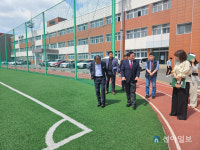 송인석 대전시의원, 지역구 학교시설 현장점검