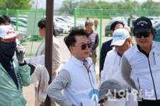 육동한 춘천시장, 파크골프장 현장 점검