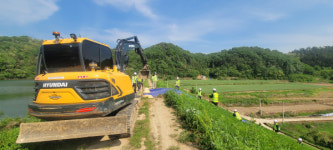 농어촌公 영천지사, 재해대비 저수지 비상대처훈련 진행