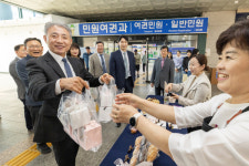 계양구 노인일자리 공동체사업단 ‘계양가배랑’, 일자리 생산품 홍보 부스 운영