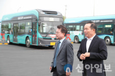 춘천시, 버스 공영차고지 현장점검