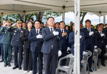 칠곡군, 제70회 현충일 추념식 거행
