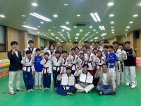 우리회, 부평구태권도협회 태권도선수 2명 장학금 전달