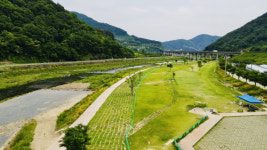 청도군 파크골프장, 밤에도 활짝