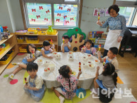 메밀꽃유치원, 우리 지역 제철 과일로 환경을 지키다