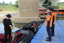 부여소방서, 실종자 수색 현장 관서장 방면 지휘