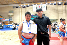 문경 호서남초, ‘제79회 전국씨름선수권대회’ 장사급 은메달 획득