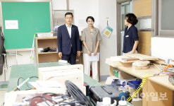 민경배 대전시의원, 대전과학고등학교 현장 방문