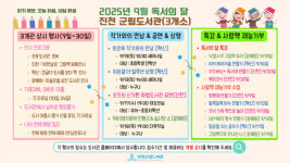 진천군립도서관, 9월 독서의 달 행사 운영