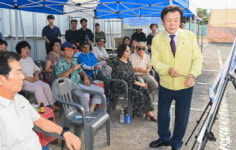 진주시, 옛 종합사회복지관 철거공사 현장 점검