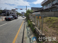 속초시, 청초호반로 보행자도로 확장공사 본격 착수