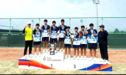 문경중학교 소프트테니스부 전국 남중부 단체전 전관왕