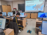 시흥능곡중학교, 자율주행 자동차 코딩캠프 운영