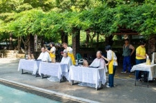 신천지자원봉사단 남동지부, 추석맞이 ‘이미용 봉사’ 진행