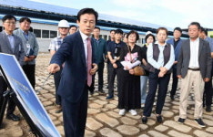 조규일 진주시장, 상평산업단지 재생사업 현장 점검
