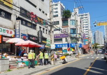 포항 북구, 장량성도시장 일원 노점상 및 적치물 정비