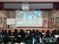 둔내중학교, 학생 자율 영어영화 제작 및 시사회 개최