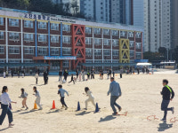 안산교육지원청, 학교스포츠클럽 키즈런 축제 가족런 개최